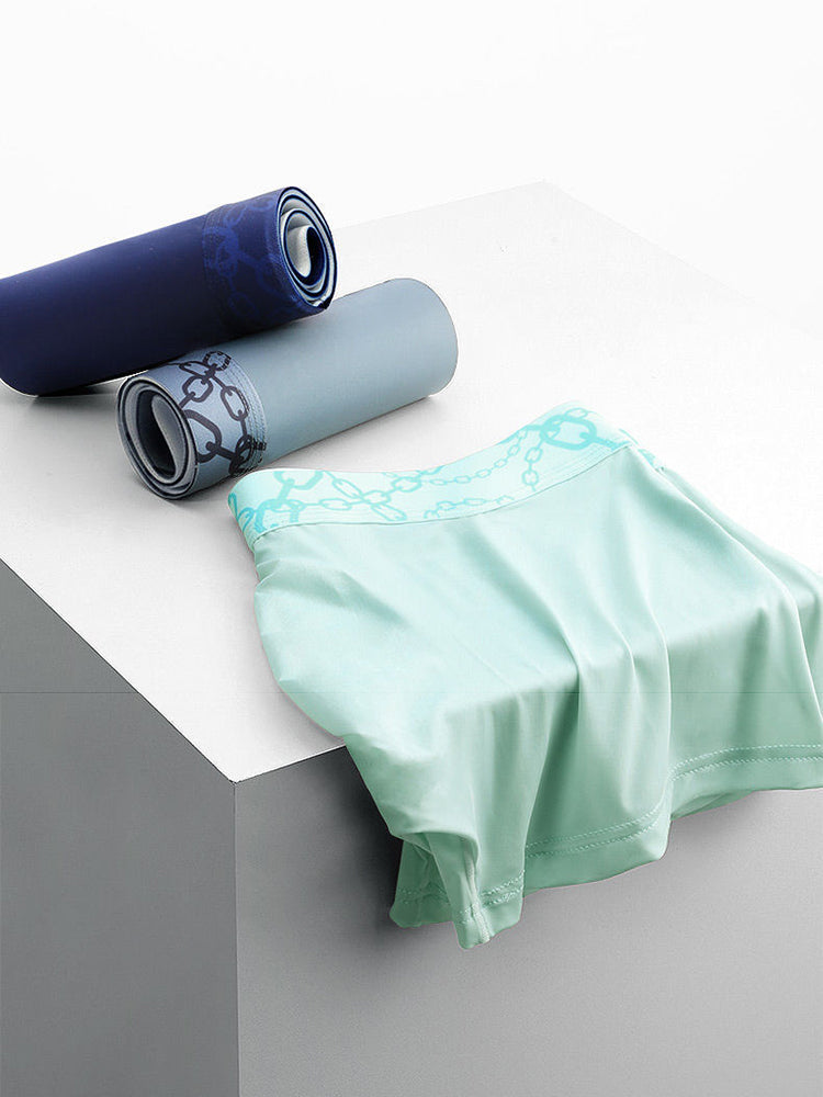 3 Pack Cooling Seamless Pouch Trunks | dmunderwear detail image 19
