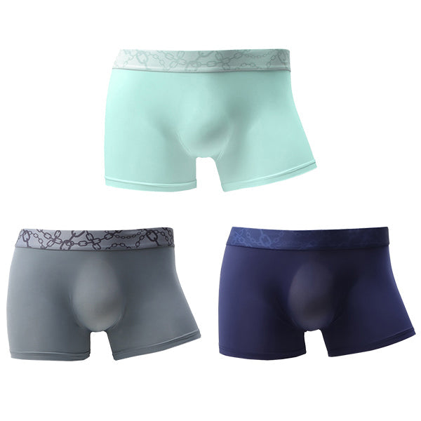 3 Pack Cooling Seamless Pouch Trunks | dmunderwear detail image 2