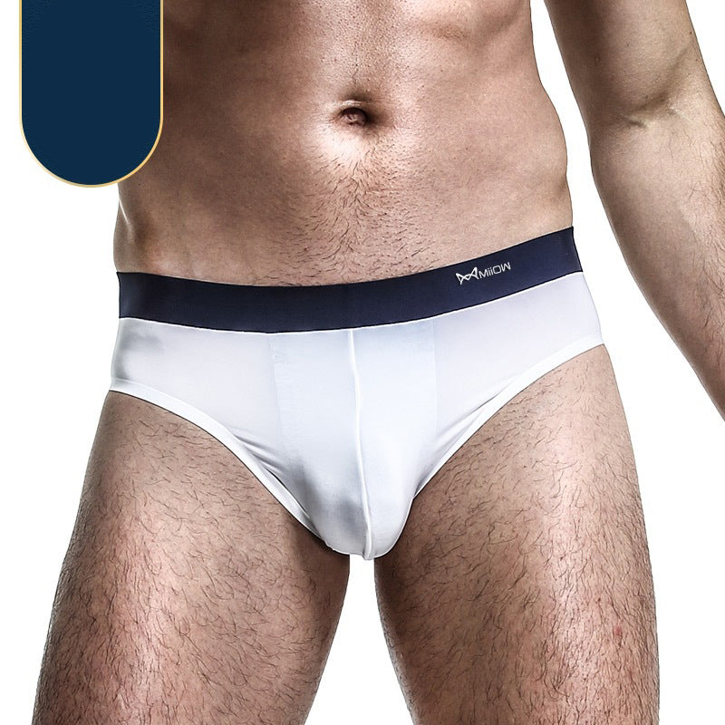 3 Pack Double Layer Silk Snug-fit Men's Underwear | dmunderwear detail image 13