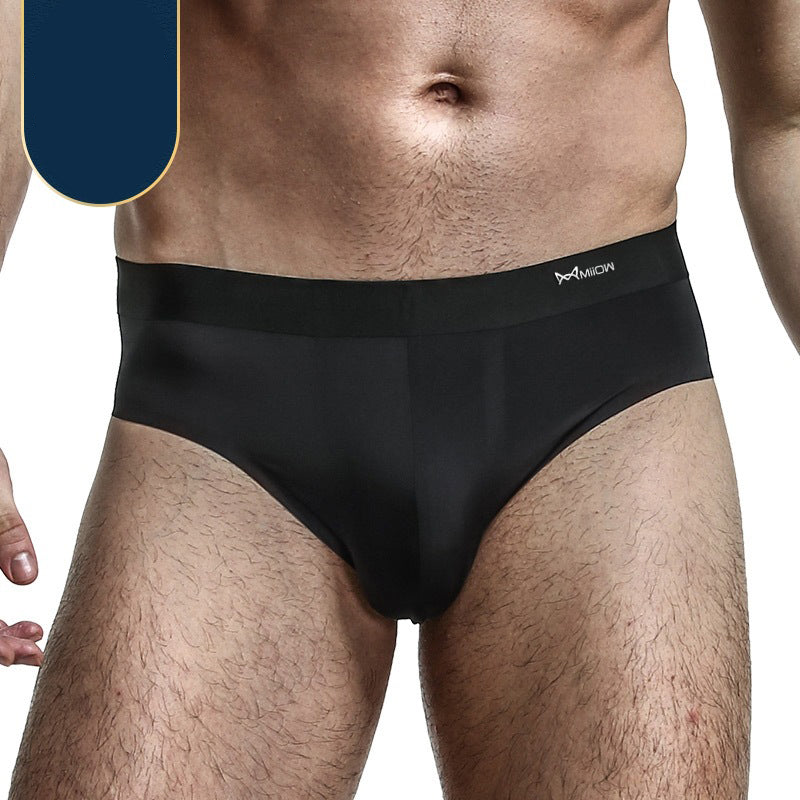 3 Pack Double Layer Silk Snug-fit Men's Underwear | dmunderwear detail image 14