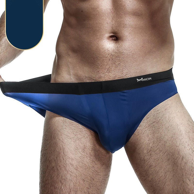 3 Pack Double Layer Silk Snug-fit Men's Underwear | dmunderwear detail image 15