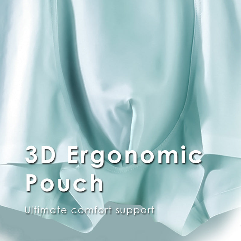 3 Pack Double Layer Silk Snug-fit Men's Underwear | dmunderwear detail image 8