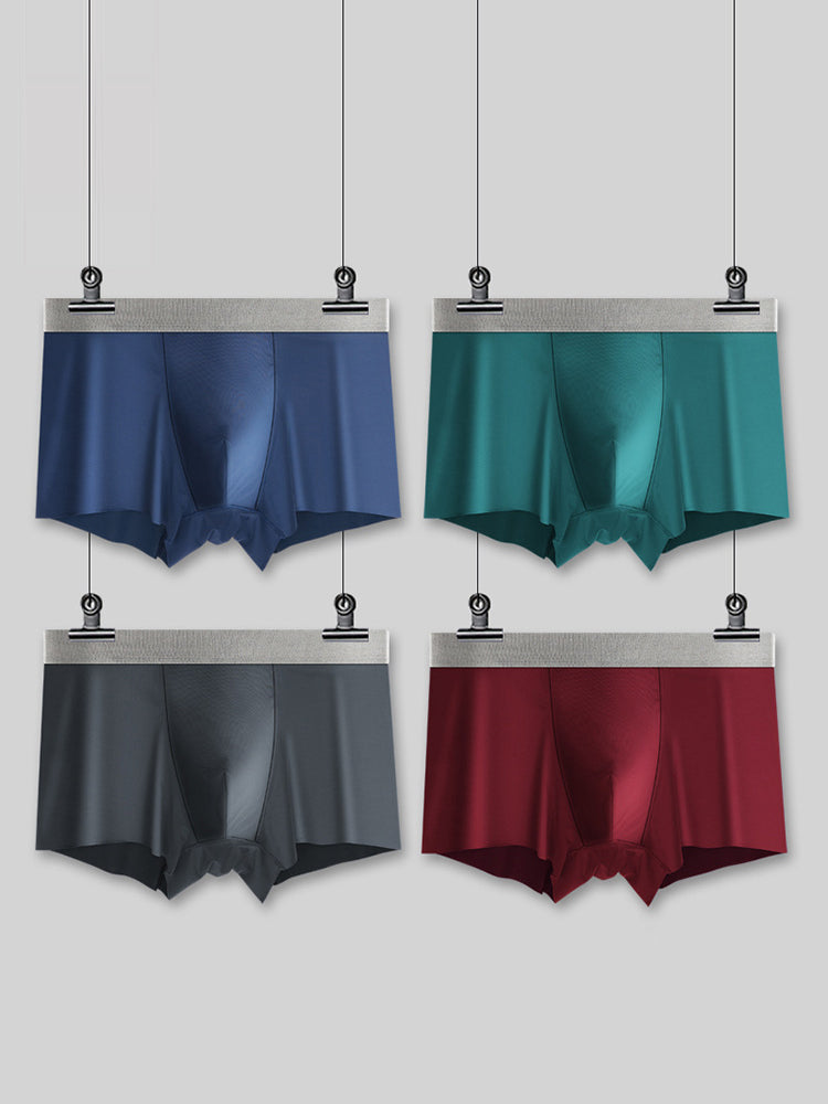 3 Pack Double Layer Ultra Cozy Pouch Underwear | dmunderwear detail image 3