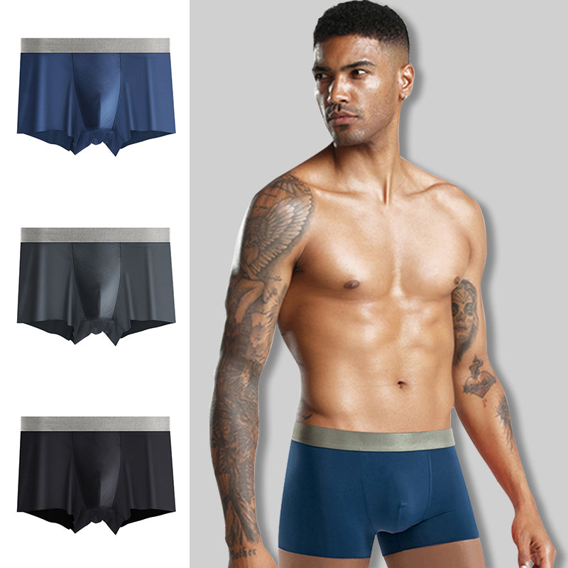 3 Pack Double Layer Ultra Cozy Pouch Underwear | dmunderwear detail image 4