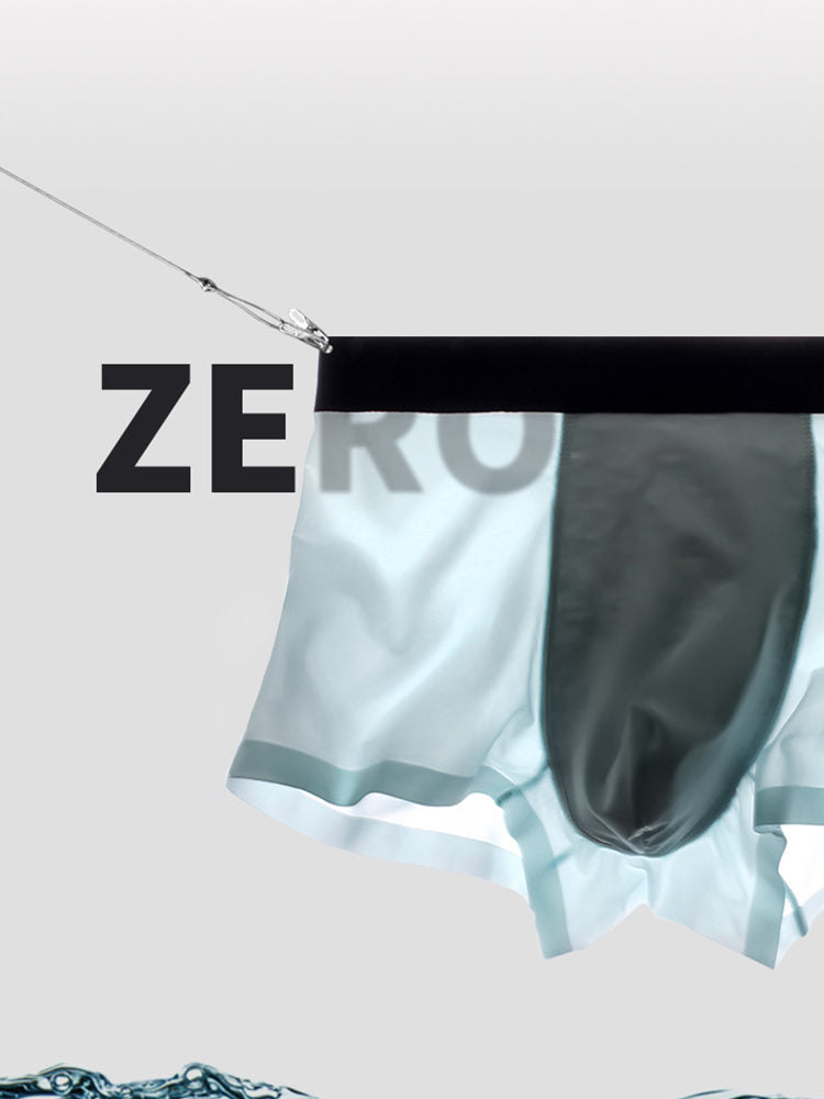 3 Pack Ice Silk Seamless Ultra-thin Men's Trunks | dmunderwear detail image 3