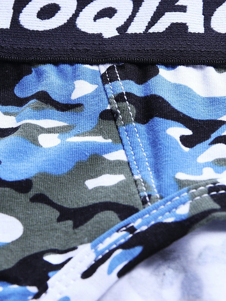 3 Pack Low Rise Camouflage Ball Support Underwear | dmunderwear detail image 9