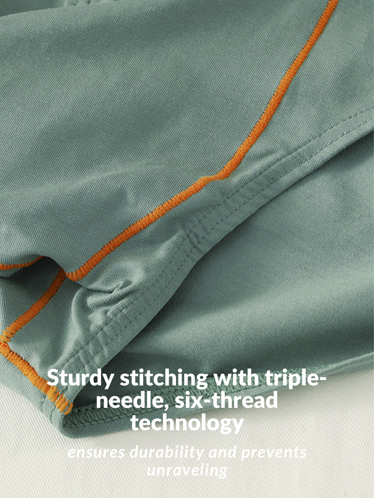 3 Pack Men's Breathable Anti-Chafing Cotton Briefs | dmunderwear detail image 11