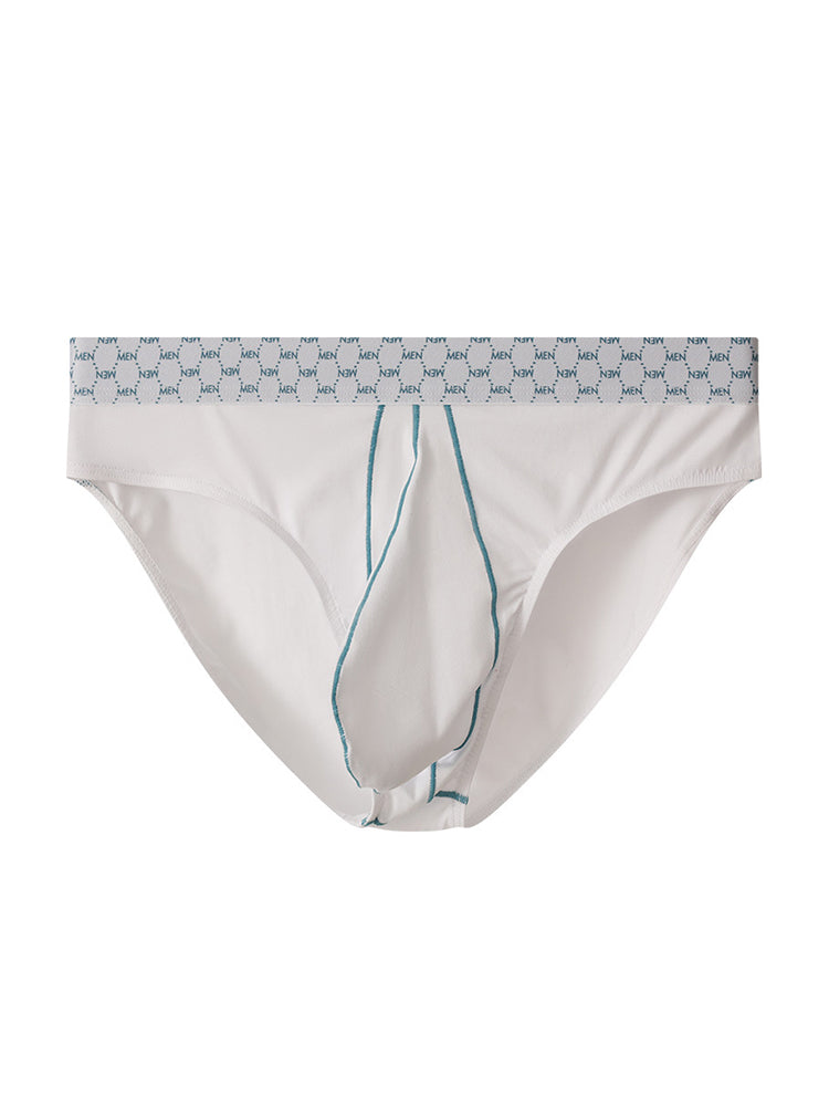 3 Pack Men's Breathable Anti-Chafing Cotton Briefs | dmunderwear detail image 15