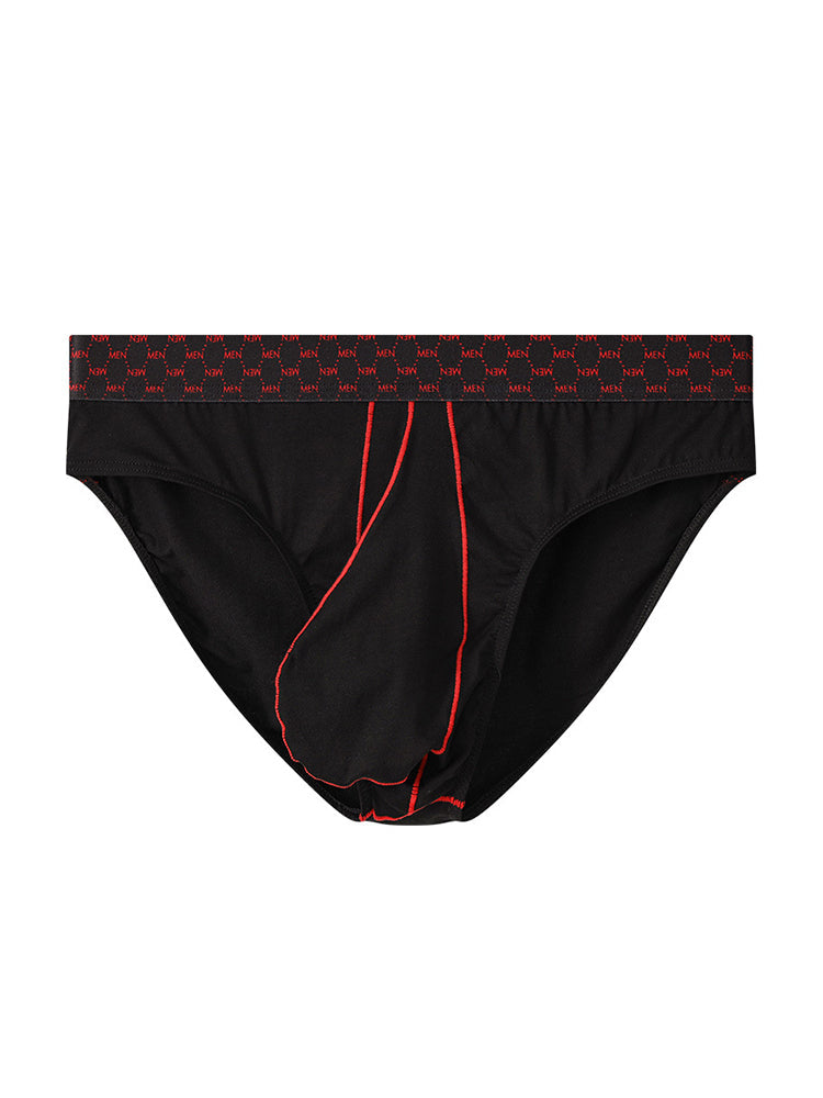 3 Pack Men's Breathable Anti-Chafing Cotton Briefs | dmunderwear detail image 16