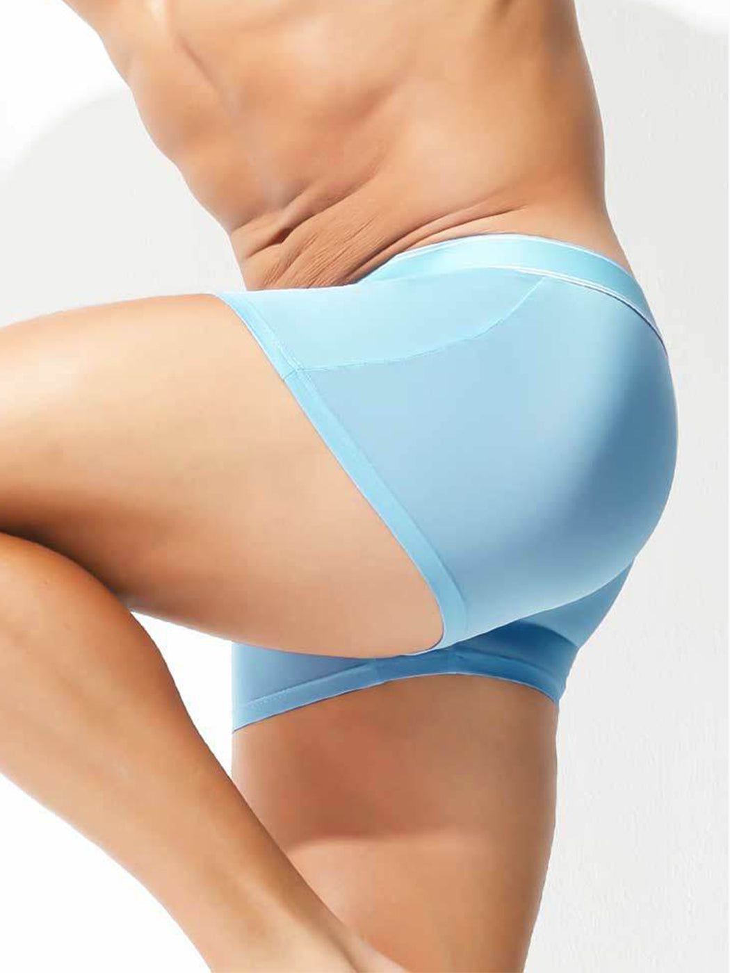 3 Pack Men's Breathable Micro Thin Trunks | dmunderwear detail image 5