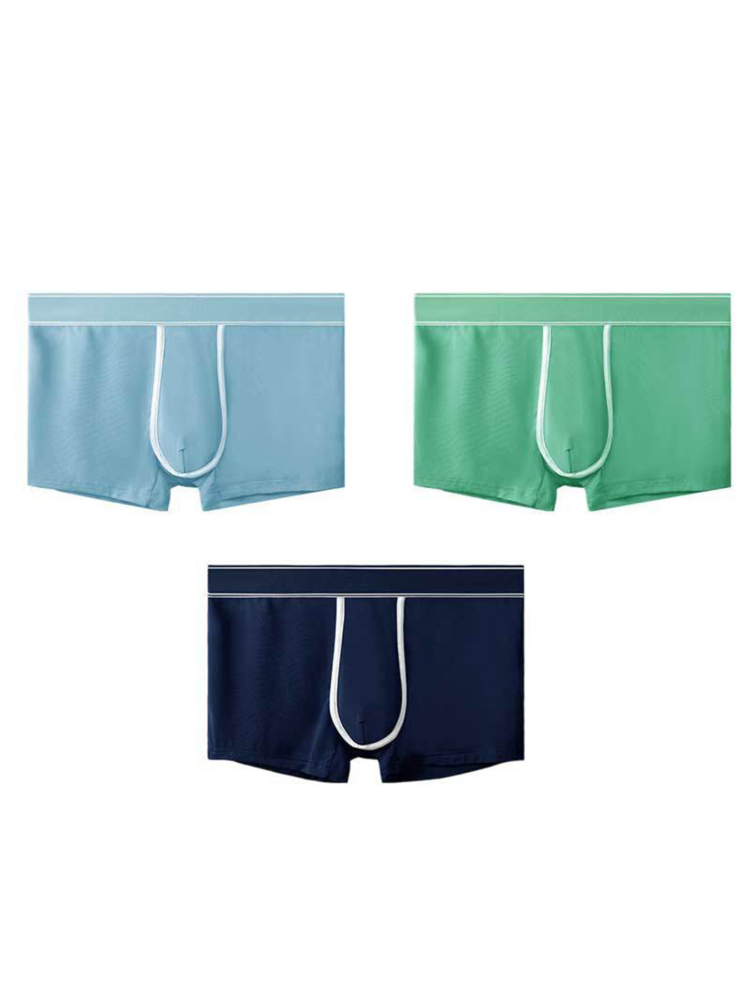 3 Pack Men's Breathable Micro Thin Trunks | dmunderwear detail image 8