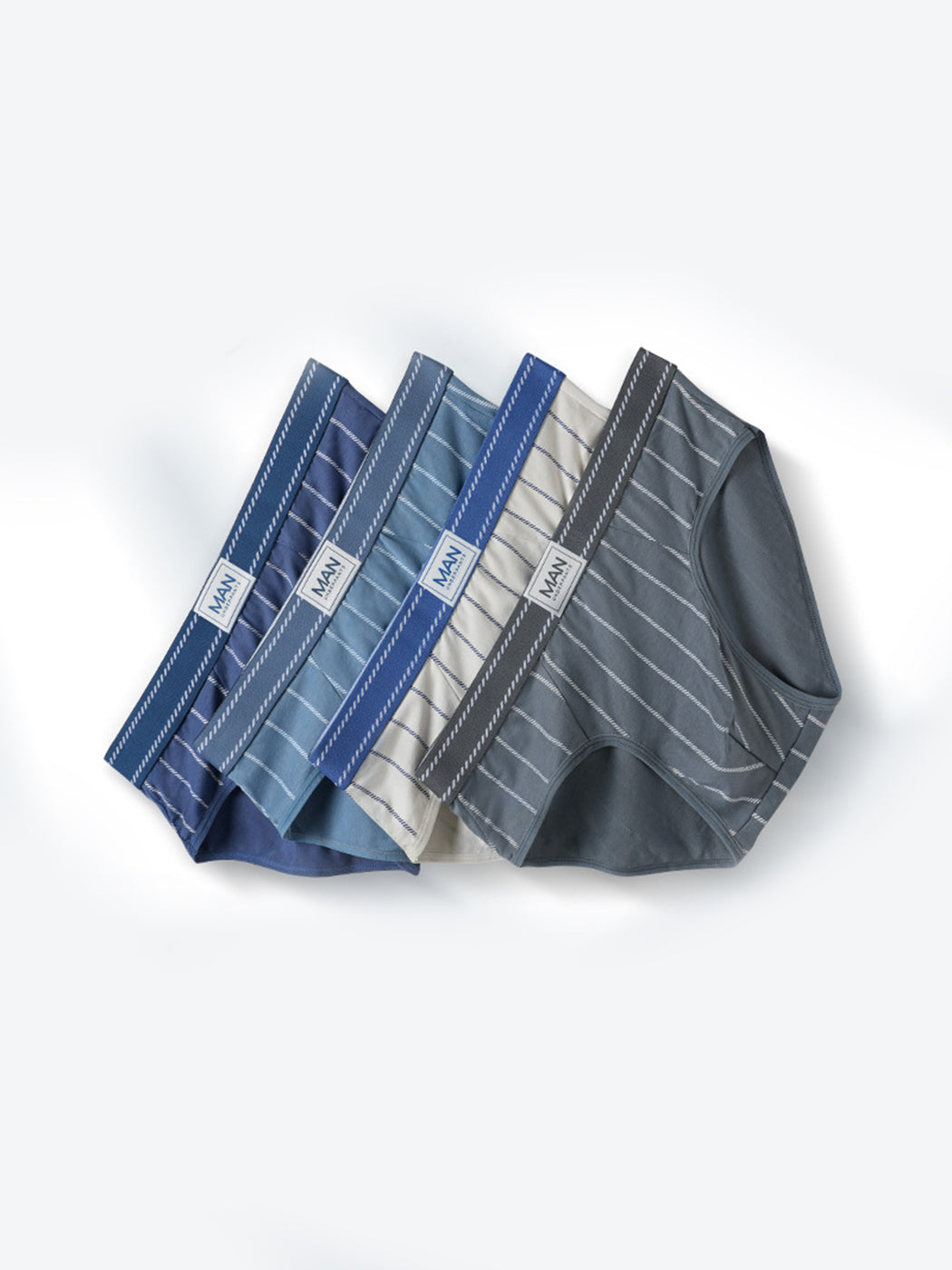 3 Pack Men's Classic Striped Briefs | dmunderwear detail image 11