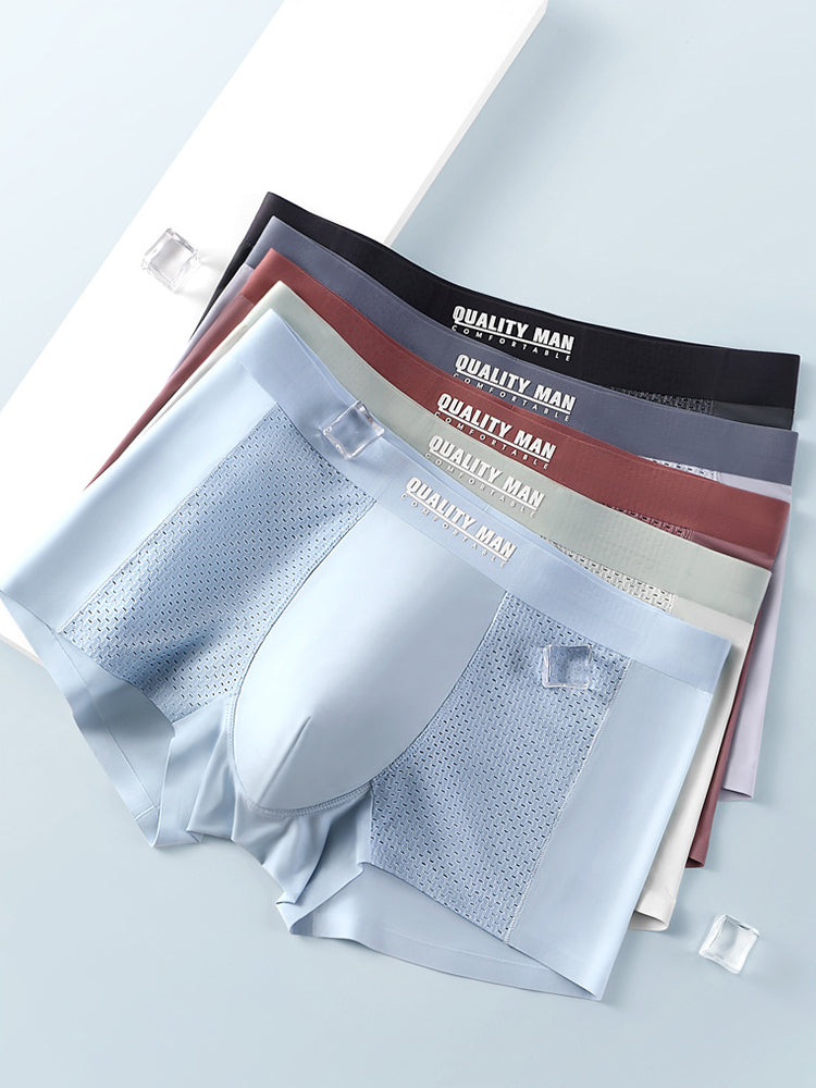 3 Pack Men's Lightweight And Breathable Trunks | dmunderwear detail image 13