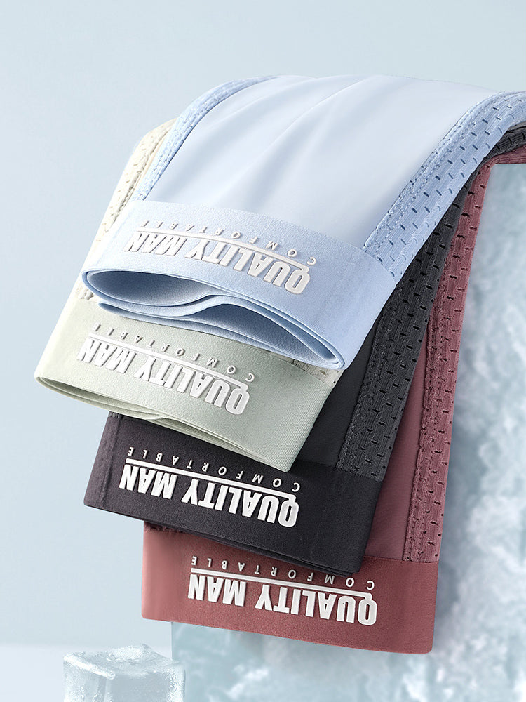 3 Pack Men's Lightweight And Breathable Trunks | dmunderwear detail image 16