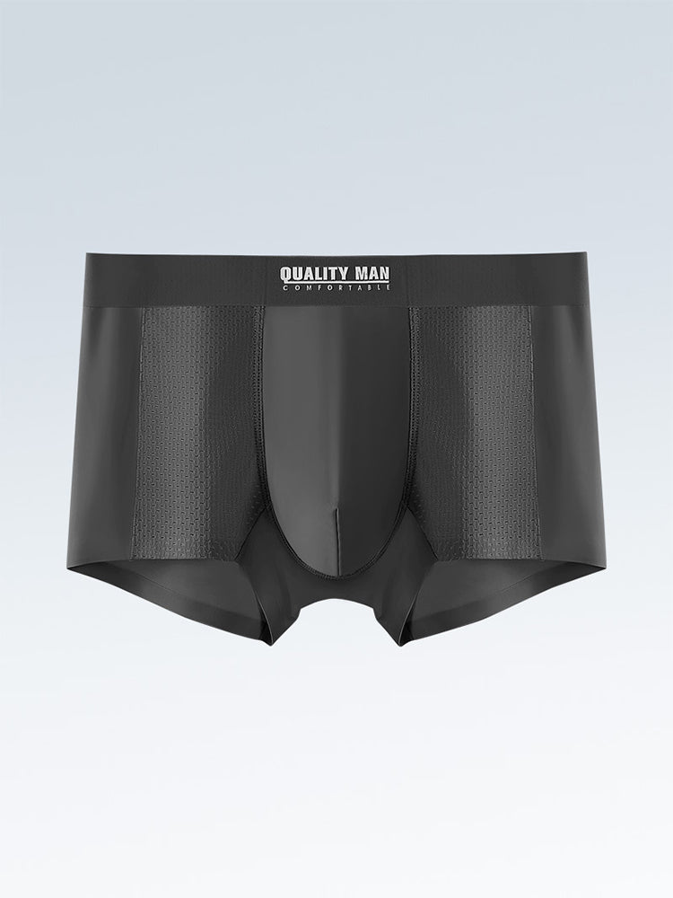 3 Pack Men's Lightweight And Breathable Trunks | dmunderwear detail image 3