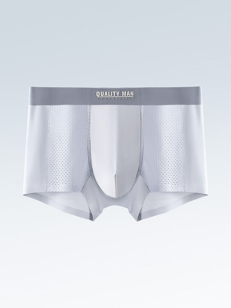 3 Pack Men's Lightweight And Breathable Trunks | dmunderwear detail image 4