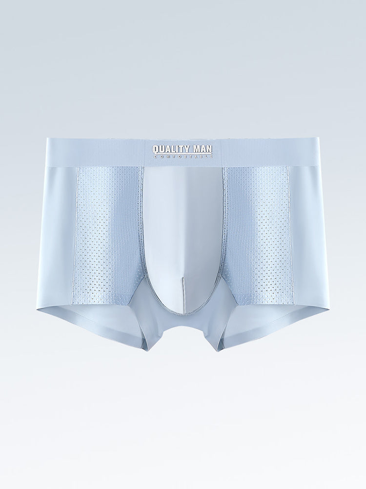 3 Pack Men's Lightweight And Breathable Trunks | dmunderwear detail image 6