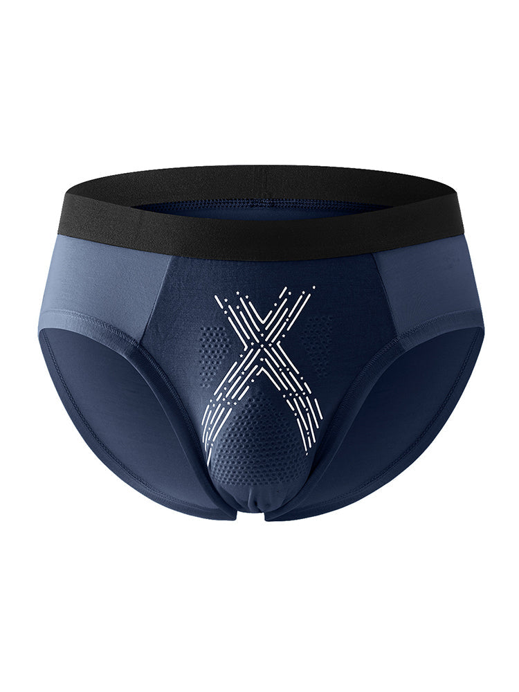 3 Pack Men's Modal Graphene Breathable Briefs | dmunderwear detail image 10