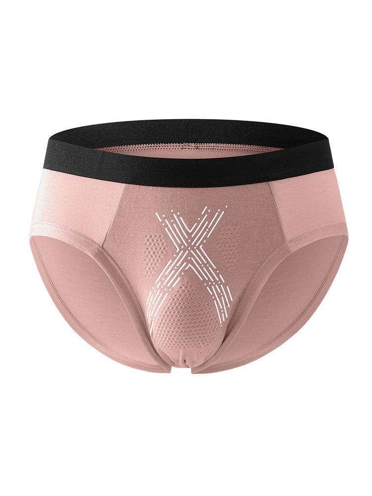 3 Pack Men's Modal Graphene Breathable Briefs | dmunderwear detail image 12