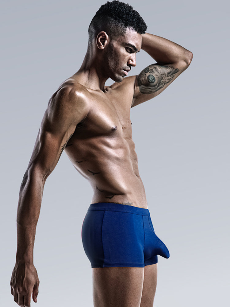 3 Pack Men's Separate Sexy Free Stretch Trunks | dmunderwear
