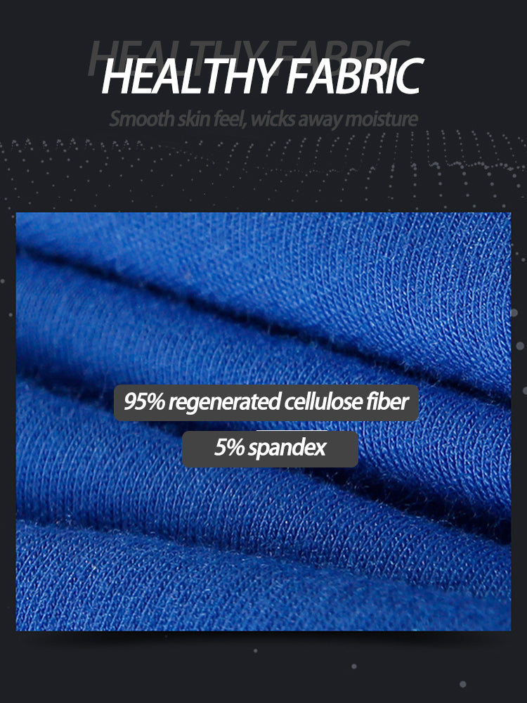 3 Pack Men's Separate Sexy Free Stretch Trunks | dmunderwear detail image 16