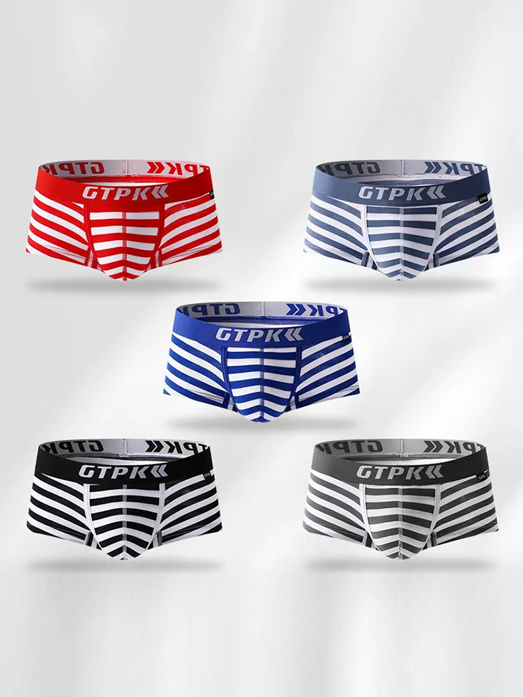 3 Pack Men's Sexy Breathable Fitness Trunks | dmunderwear detail image 9