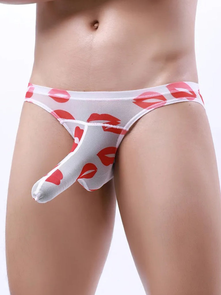 3 Pack Men's Sexy Bulge Pouch Briefs | dmunderwear detail image 6