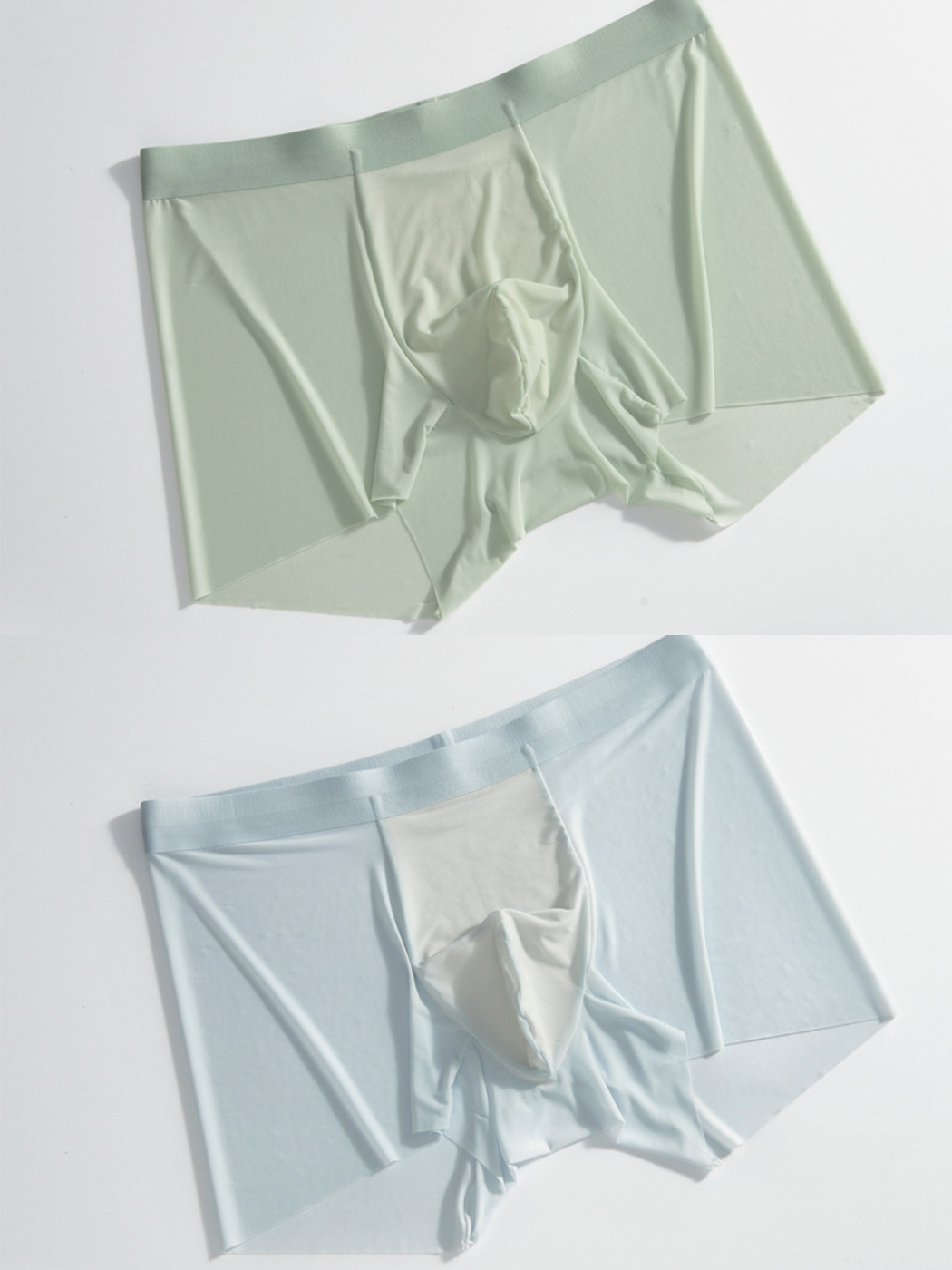3 Pack Men's Ultra-thin Seamless Trunks | dmunderwear detail image 15