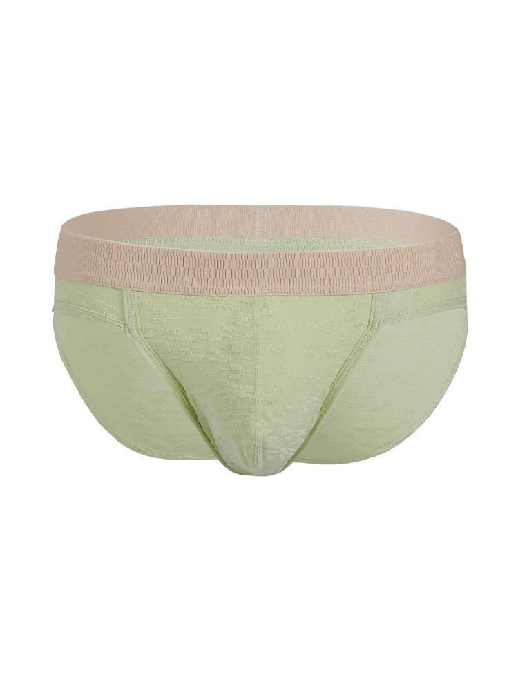 3 Pack Men's Breathable Antibacterial Separate-Pouch Briefs | dmunderwear detail image 15