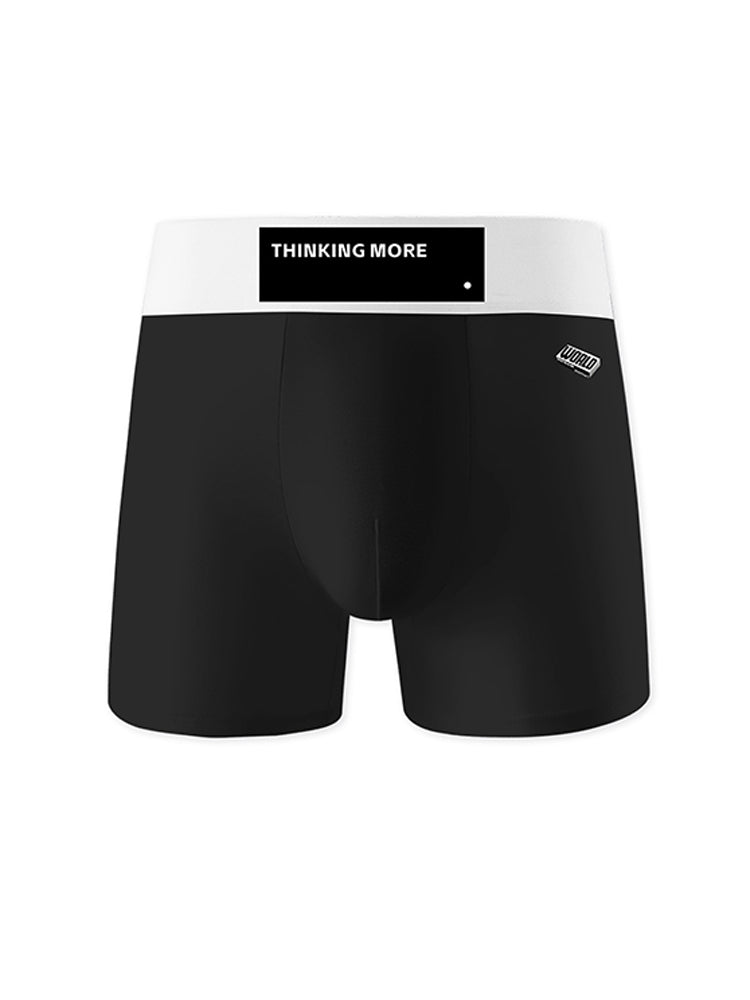 3 Pack Men's Anti-Chafing High-Rise Cotton Sport Supportive Fit Soft Trunks | dmunderwear detail image 10