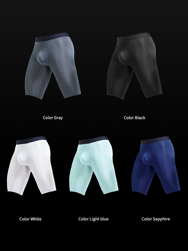 3 Pack Men's Anti-Chafing Seamless Running Briefs | dmunderwear detail image 20