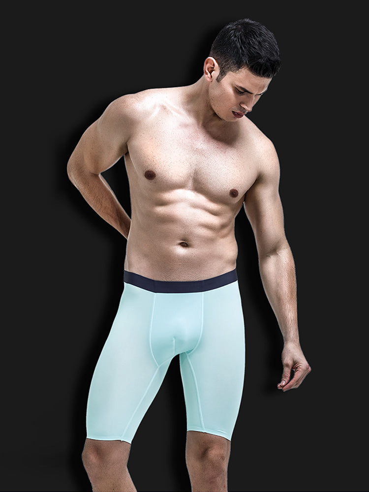 3 Pack Men's Anti-Chafing Seamless Running Briefs | dmunderwear detail image 6