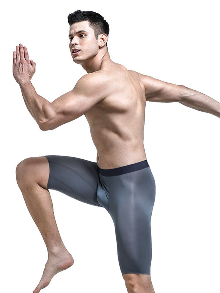 3 Pack Men's Anti-Chafing Seamless Running Briefs | dmunderwear detail image 8