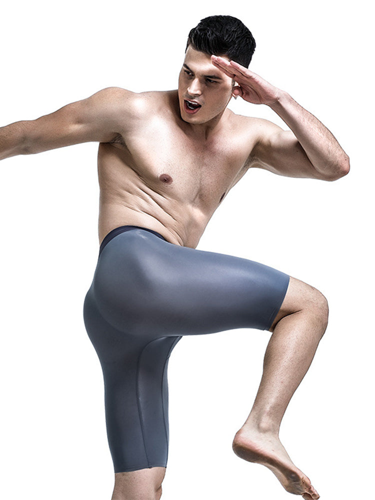 3 Pack Men's Anti-Chafing Seamless Running Briefs | dmunderwear detail image 9