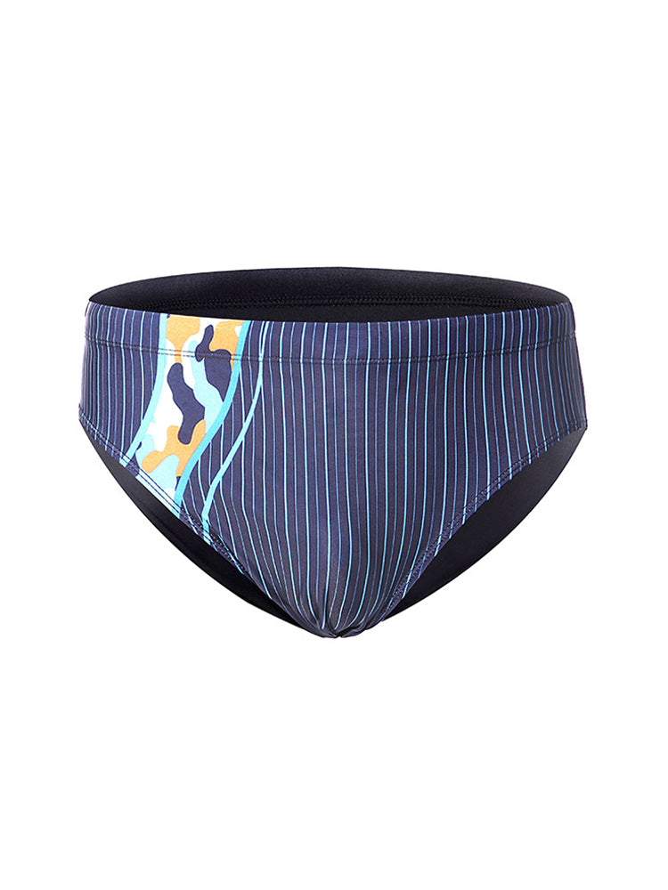 3 Pack Men's Anti-Chafing Stretch Fit Moisture Wicking Lining Swim Briefs | dmunderwear detail image 10