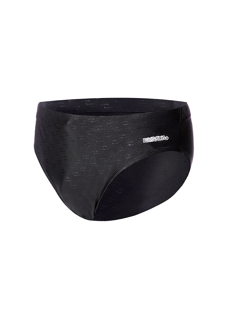 3 Pack Men's Anti-Chafing Stretch Fit Moisture Wicking Lining Swim Briefs | dmunderwear detail image 3