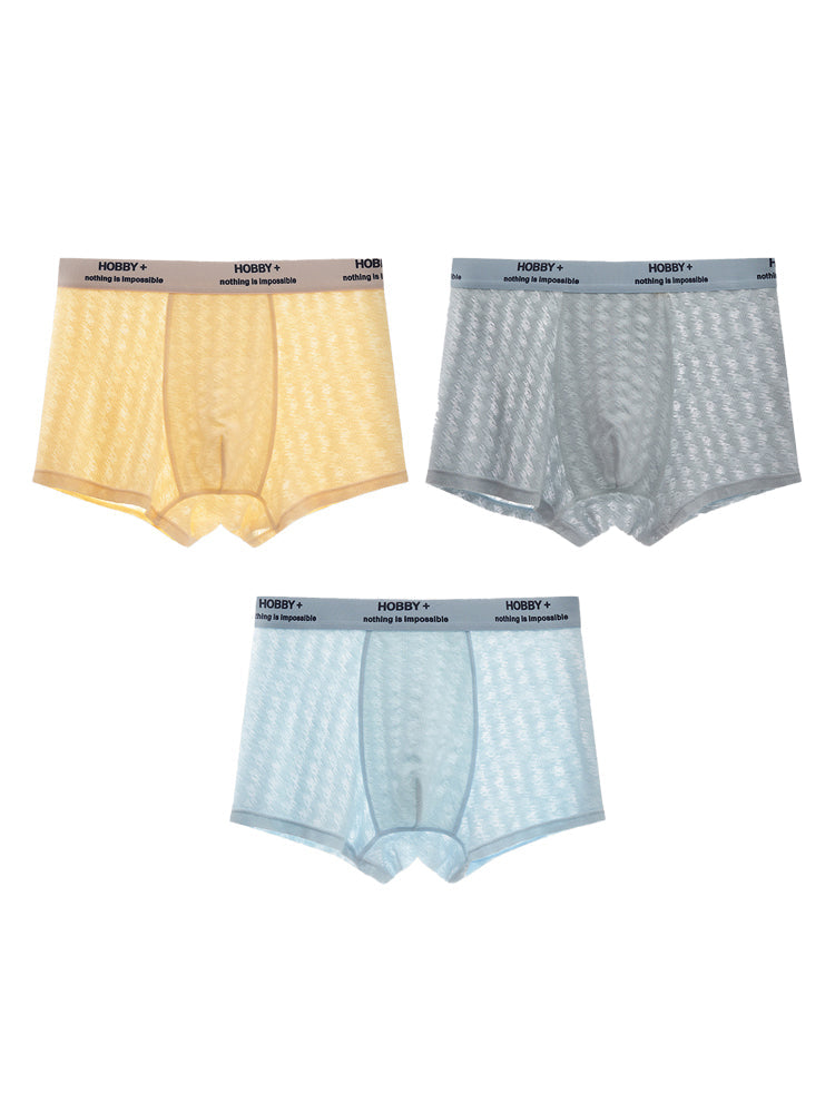 3 Pack Men's Anti-Odor Seamless Comfort Ultra-Soft Trunks | dmunderwear detail image 16