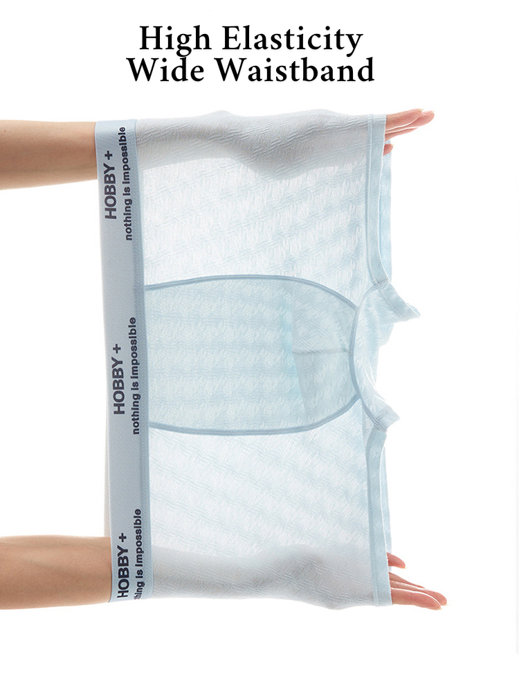3 Pack Men's Anti-Odor Seamless Comfort Ultra-Soft Trunks | dmunderwear detail image 6