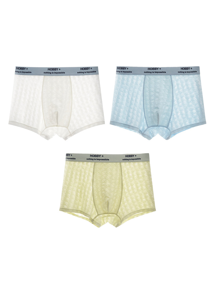 3 Pack Men's Anti-Odor Seamless Comfort Ultra-Soft Trunks | dmunderwear detail image 9