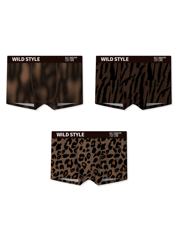 3 Pack Men's Antibacterial Mid-Rise Trunks | dmunderwear detail image 12