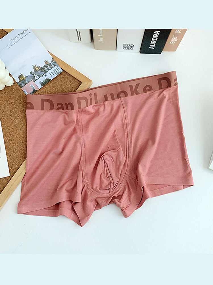 3 Pack Men's Antibacterial Seamless Boxer Briefs | dmunderwear detail image 19