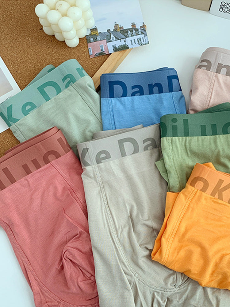 3 Pack Men's Antibacterial Seamless Boxer Briefs | dmunderwear detail image 6
