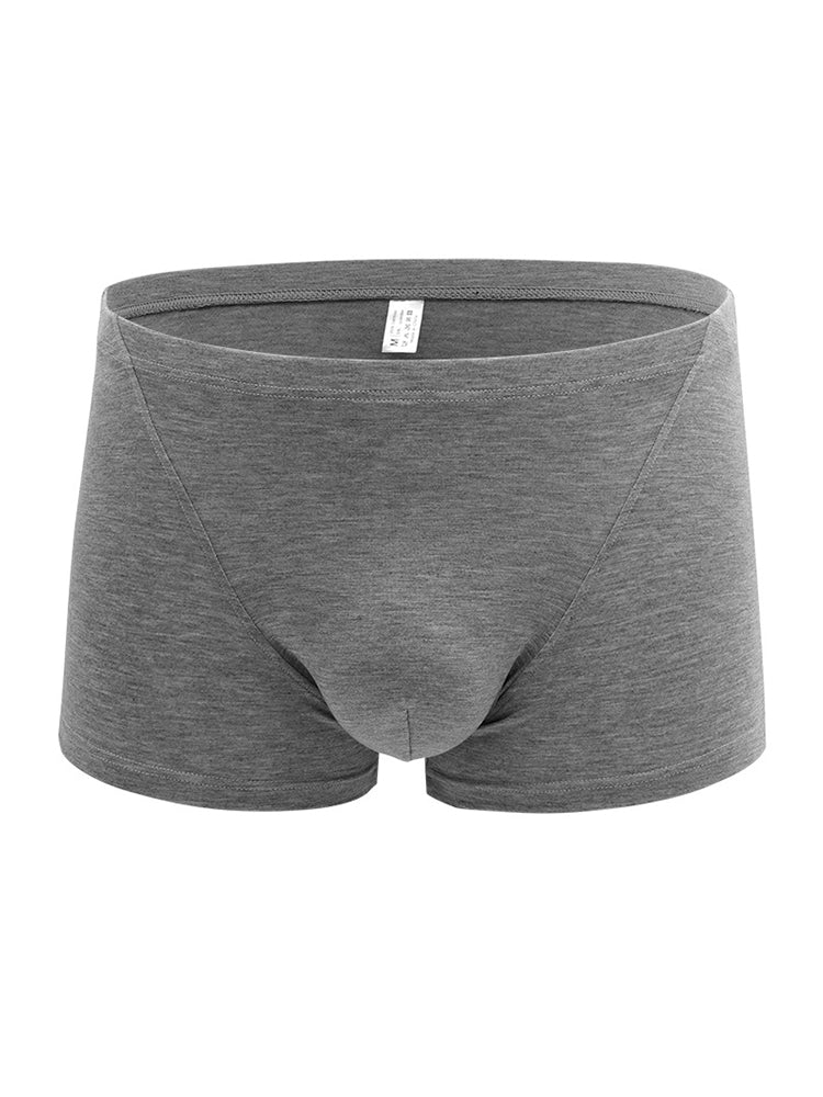 3-pack Men's Bamboo Fiber U-pouch Boxer Briefs | dmunderwear