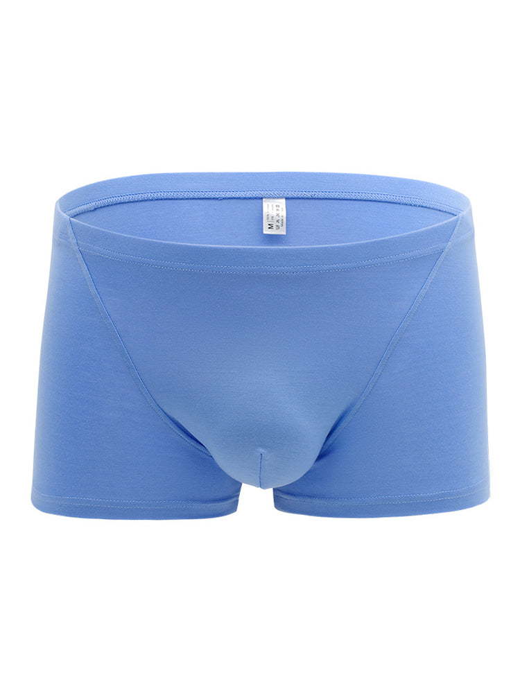 3-pack Men's Bamboo Fiber U-pouch Boxer Briefs | dmunderwear detail image 3