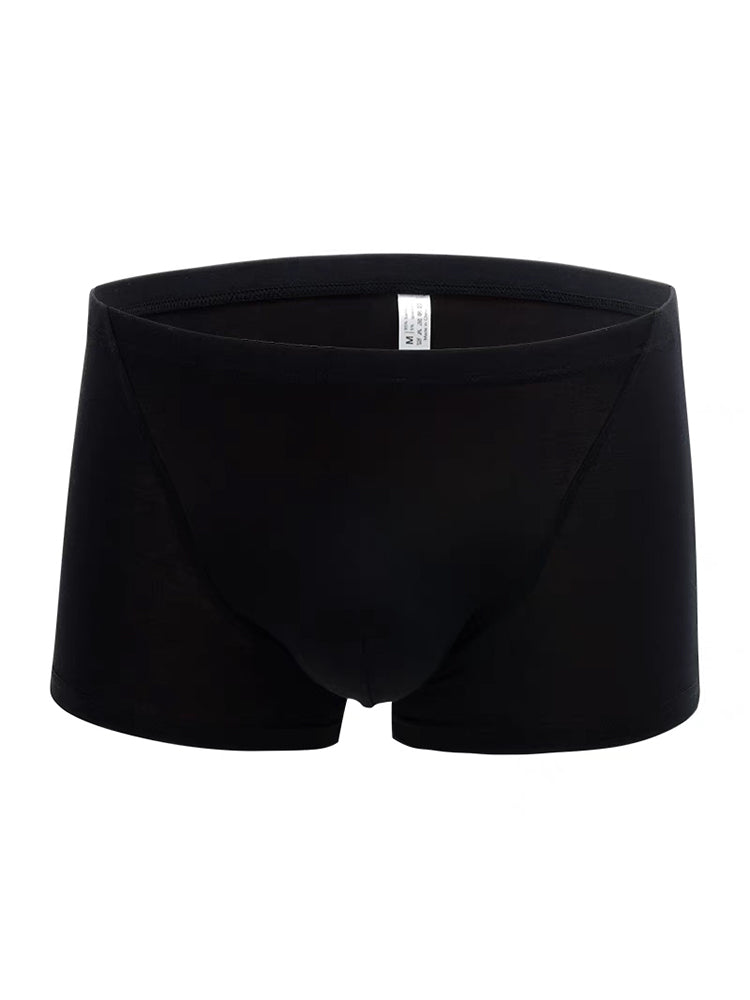 3-pack Men's Bamboo Fiber U-pouch Boxer Briefs | dmunderwear detail image 5