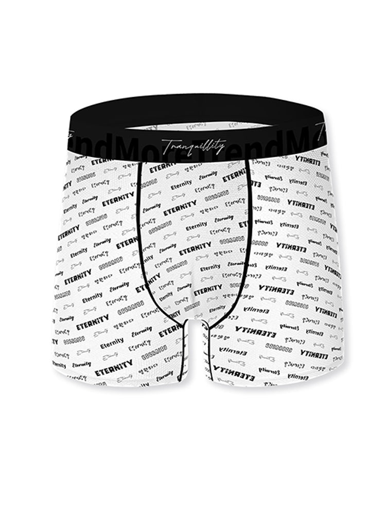 3 Pack Men's Bold Prints Antibacterial Cooling Touch All-Season Boxer Briefs | dmunderwear detail image 14