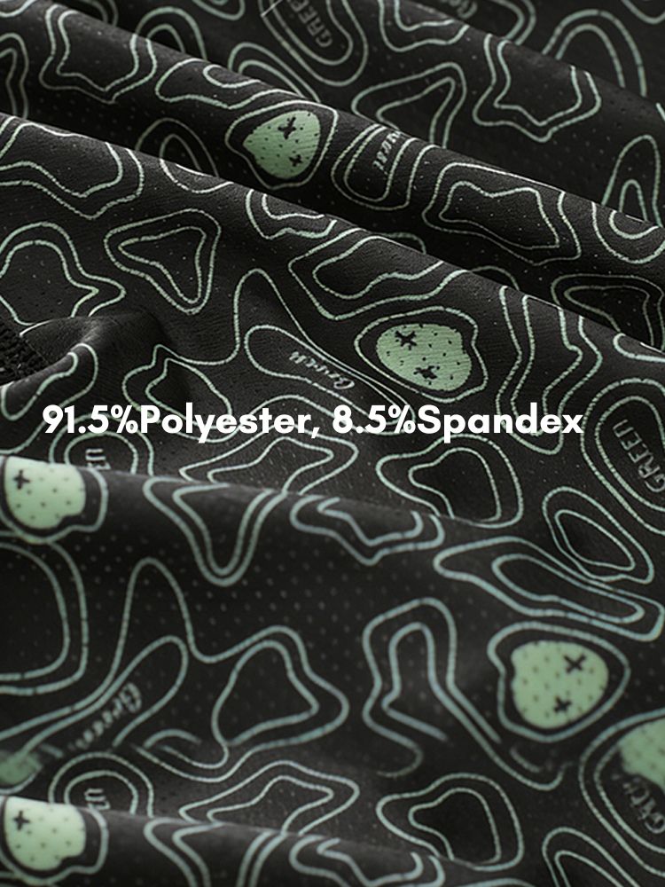 3 Pack Men's Bold Prints Antibacterial Cooling Touch All-Season Boxer Briefs | dmunderwear detail image 6