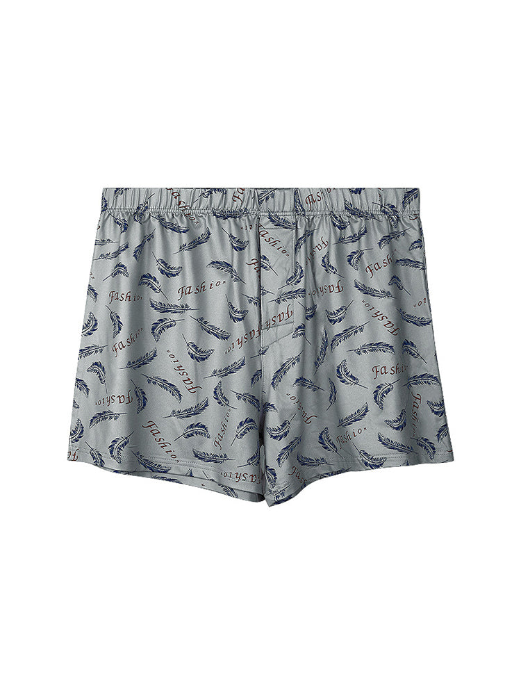 3 Pack Men's Breathable Anti-Chafing Comfy Waistband Mid-Rise Boxer Shorts | dmunderwear detail image 13