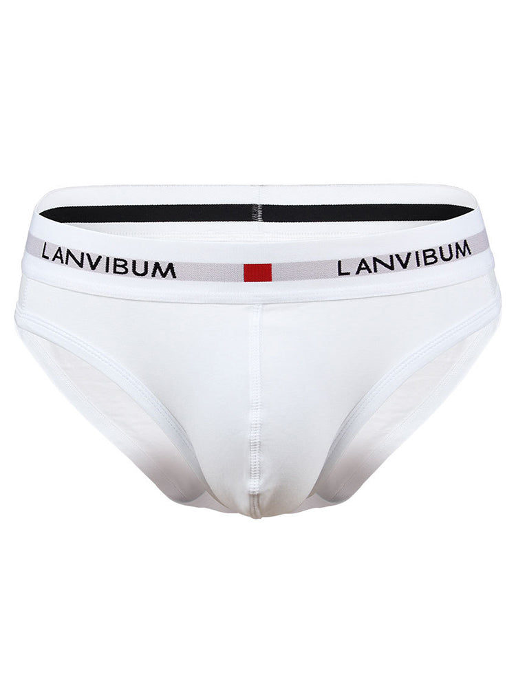 3 Pack Men's Breathable Big Pouch Briefs | dmunderwear detail image 5