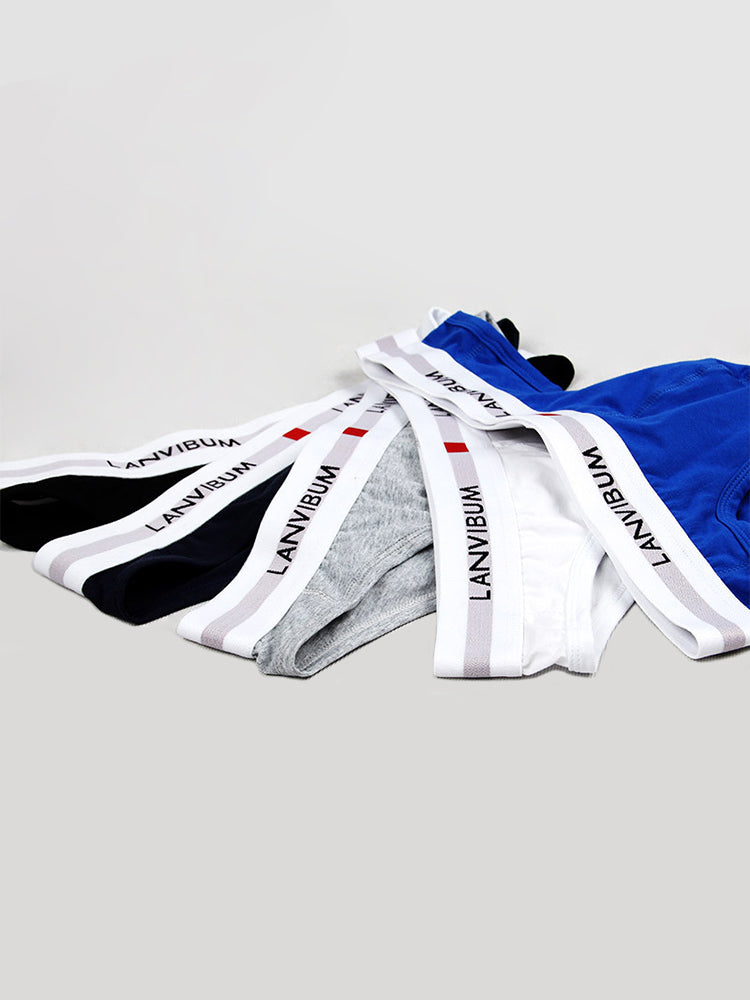 3 Pack Men's Breathable Big Pouch Briefs | dmunderwear detail image 6
